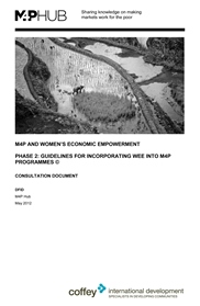 M4P and Women’s Economic Empowerment