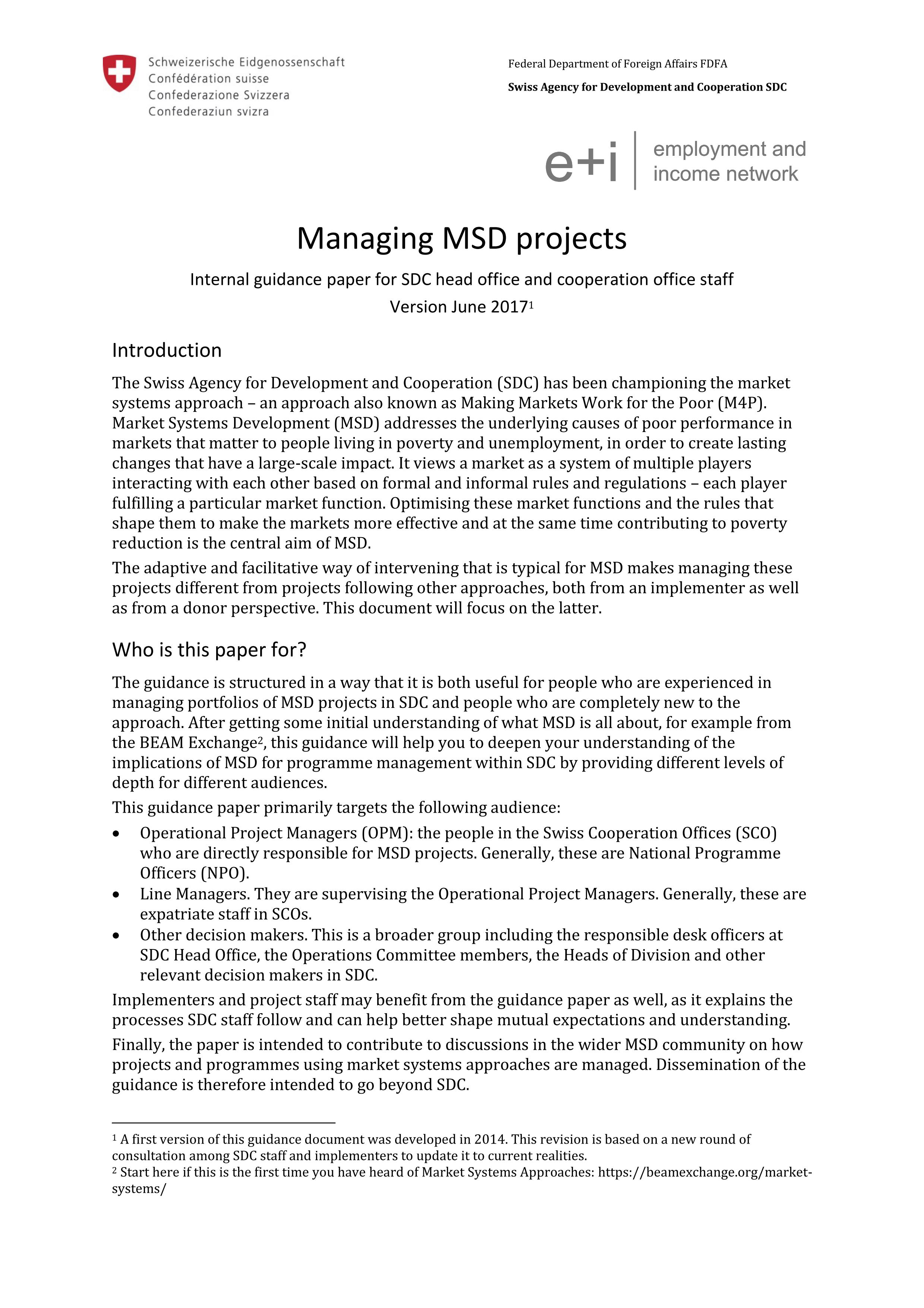 SDC MSD Guidance Document revised 2017-06