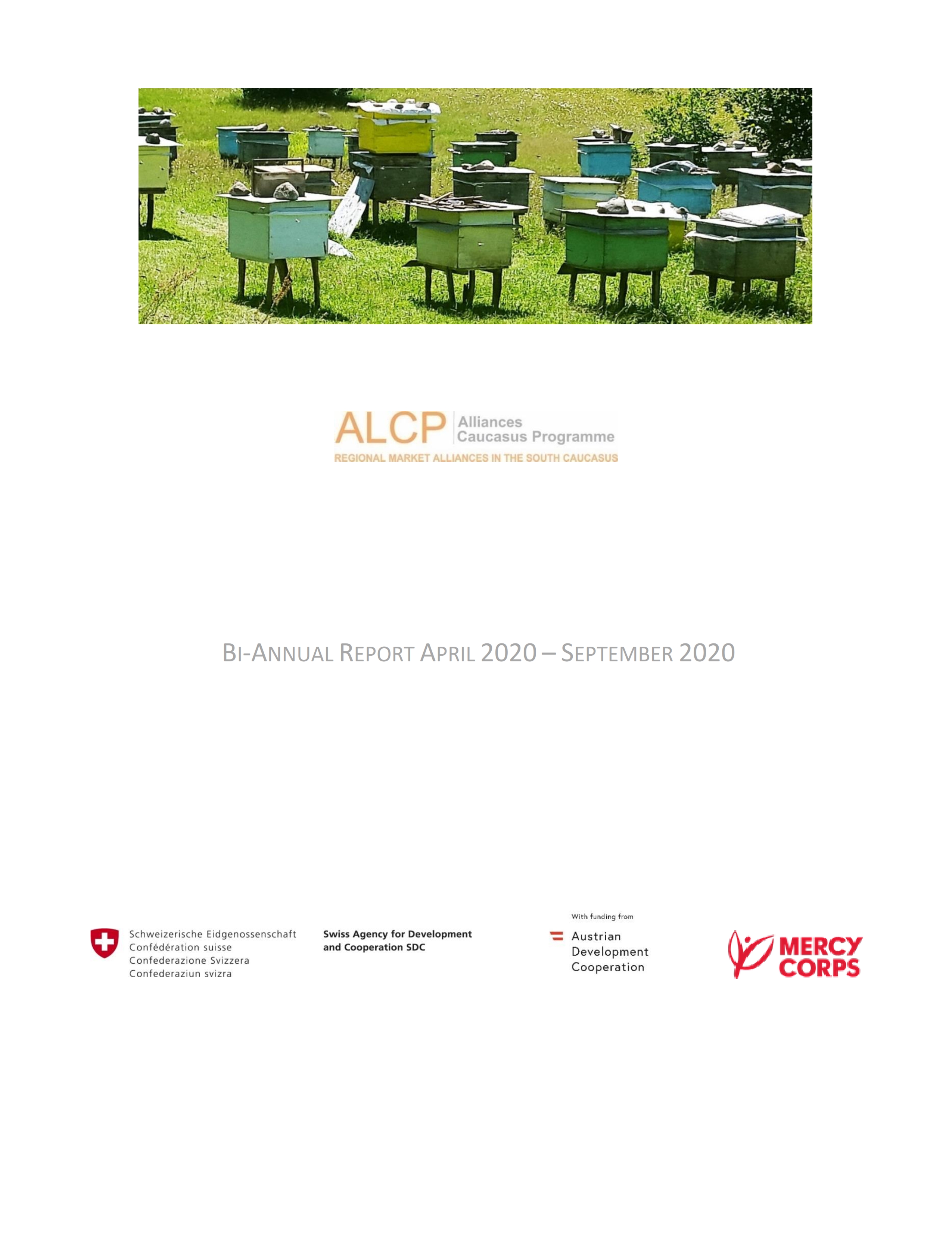 Bi Annual Report April 2020 to September 2020