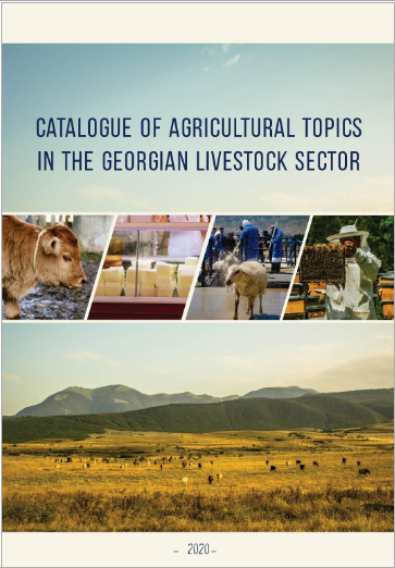 Catalogue of Agricultural Topics in the Georgian Livestock Sector ENG