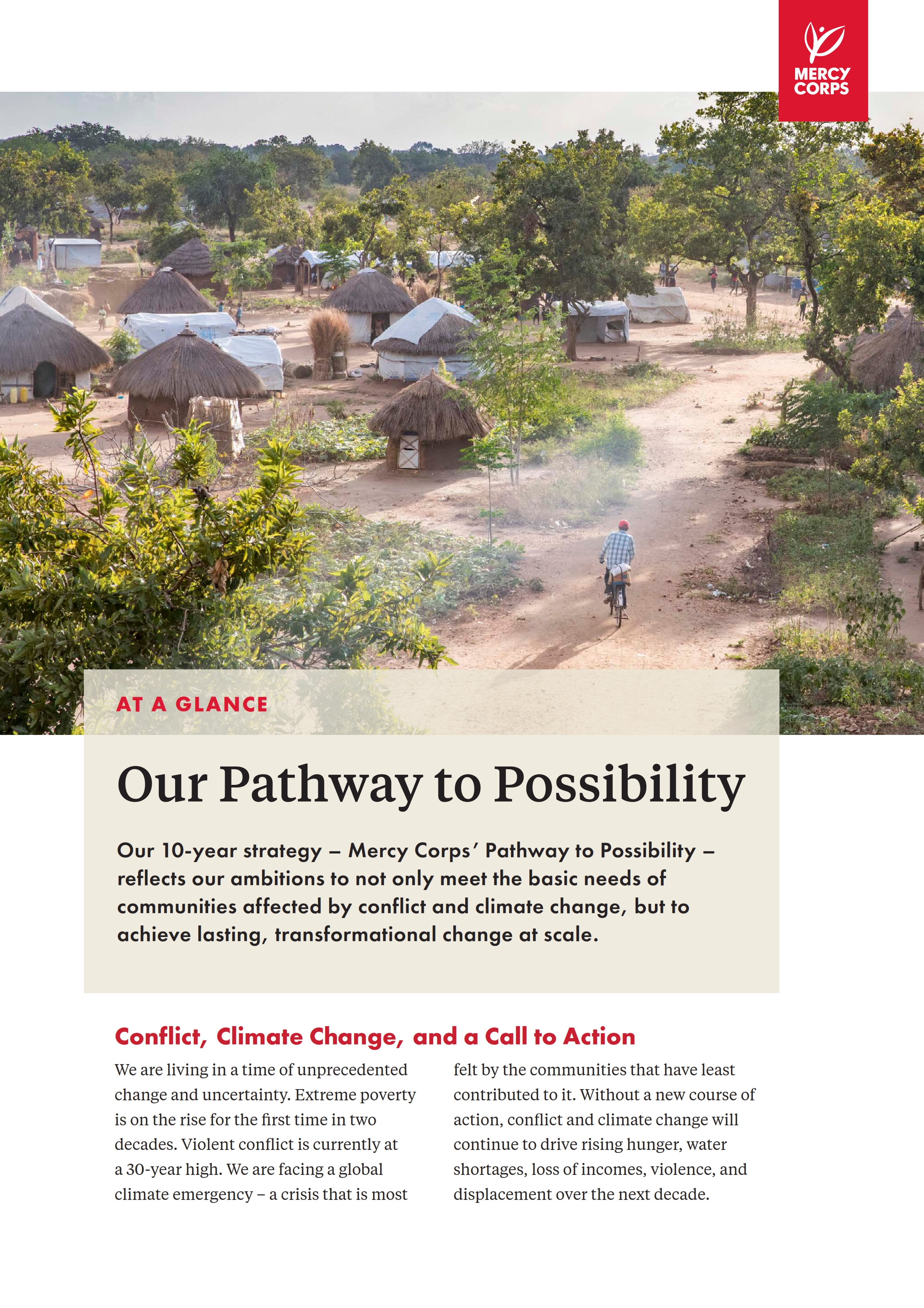 Pathway to Possibility at a Glance